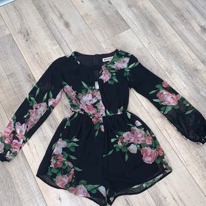 Floral romper